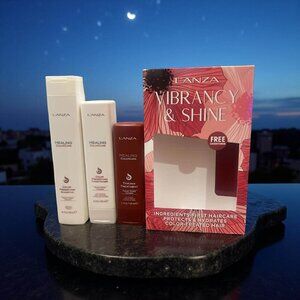 L'anza  Lanza Shine Color Care Preserving  Shampoo  Conditioner Trauma Treatment